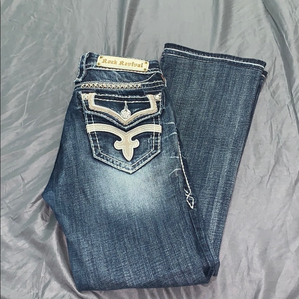 Rock Revival Jeans (Lightly Worn) size 28